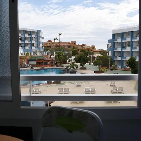 Tropical Park - 3 Piscinas - Parking - Golf Del Sur Apartament